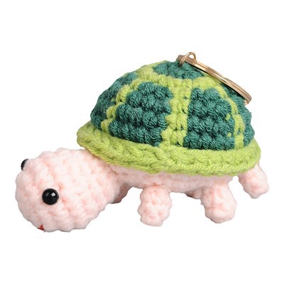 Keychain kura -kura rajutan